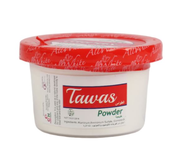 All White Tawas Natural Powder 50 g  Net Wt 50 g Pack of 2