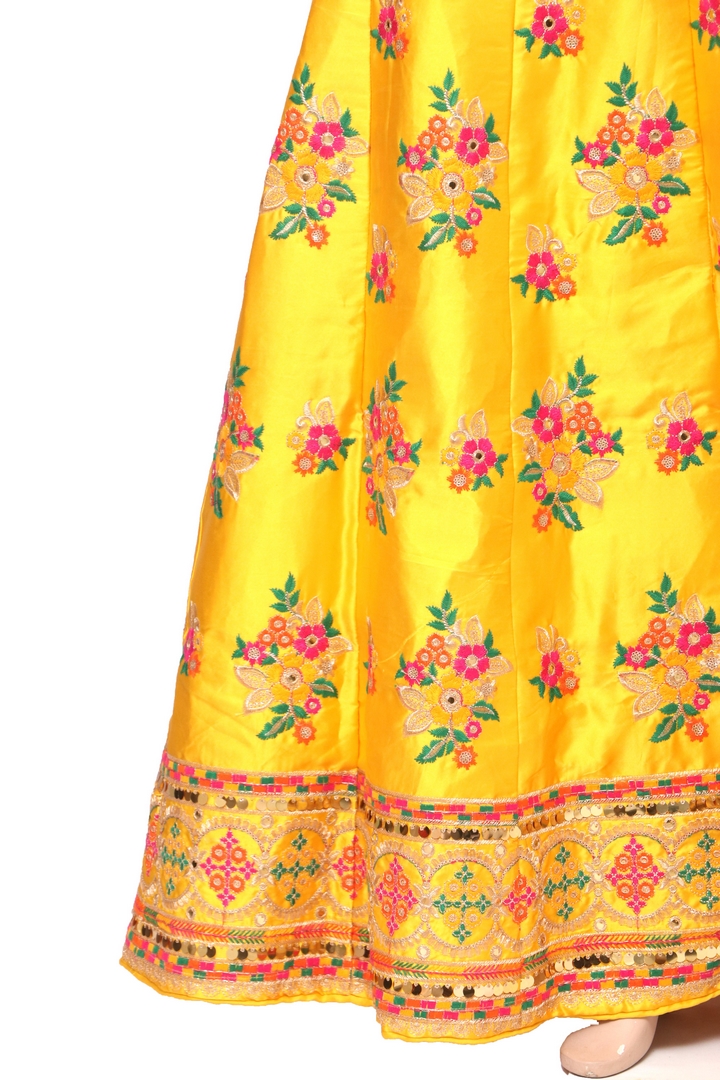 Lehnga 06 Fabric Silk