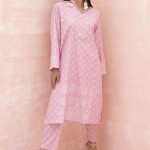 EET22142 Contemporary Kameez Brand Khaadi