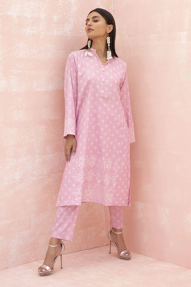 EET22142 Contemporary Kameez Brand Khaadi